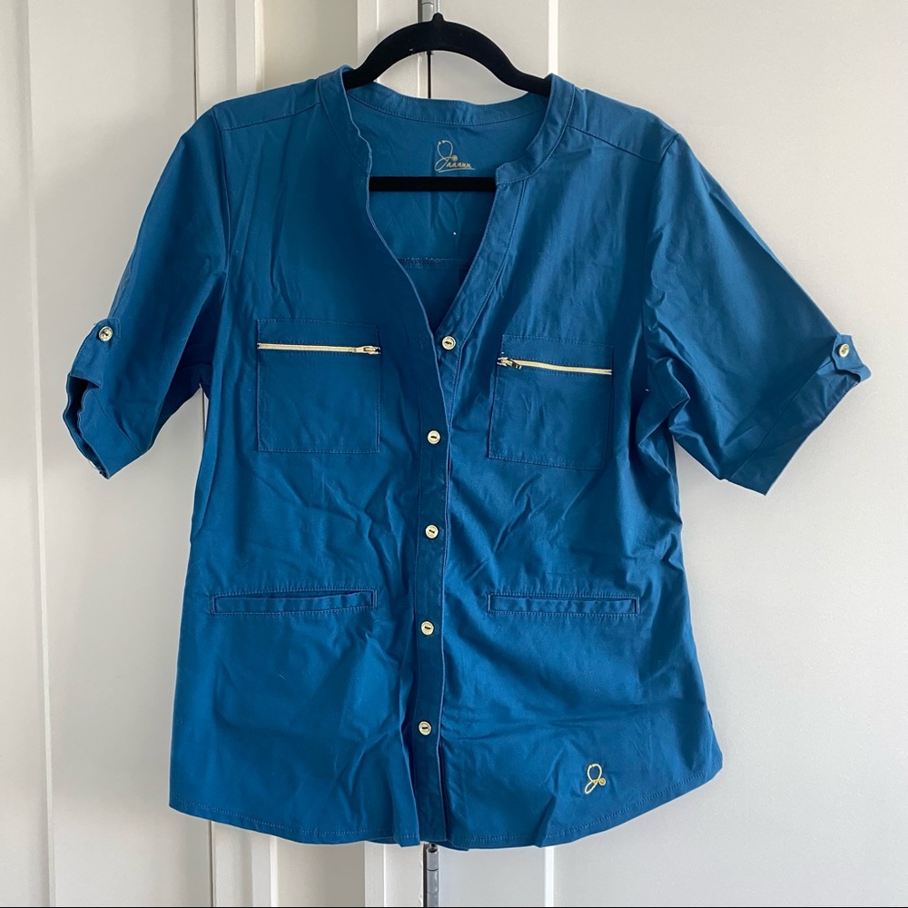JAANUU SCRUBS TOP